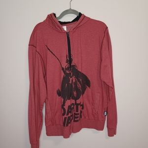 Men's Disney Star Wars Darth Vader Zip Up Sweatshirt